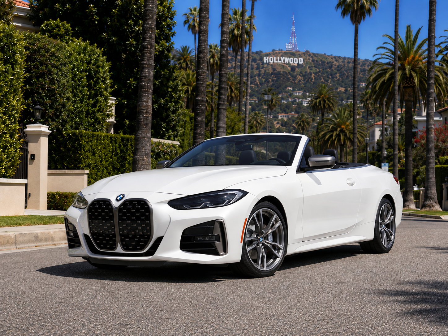 BMW M4 rental in Los Angeles