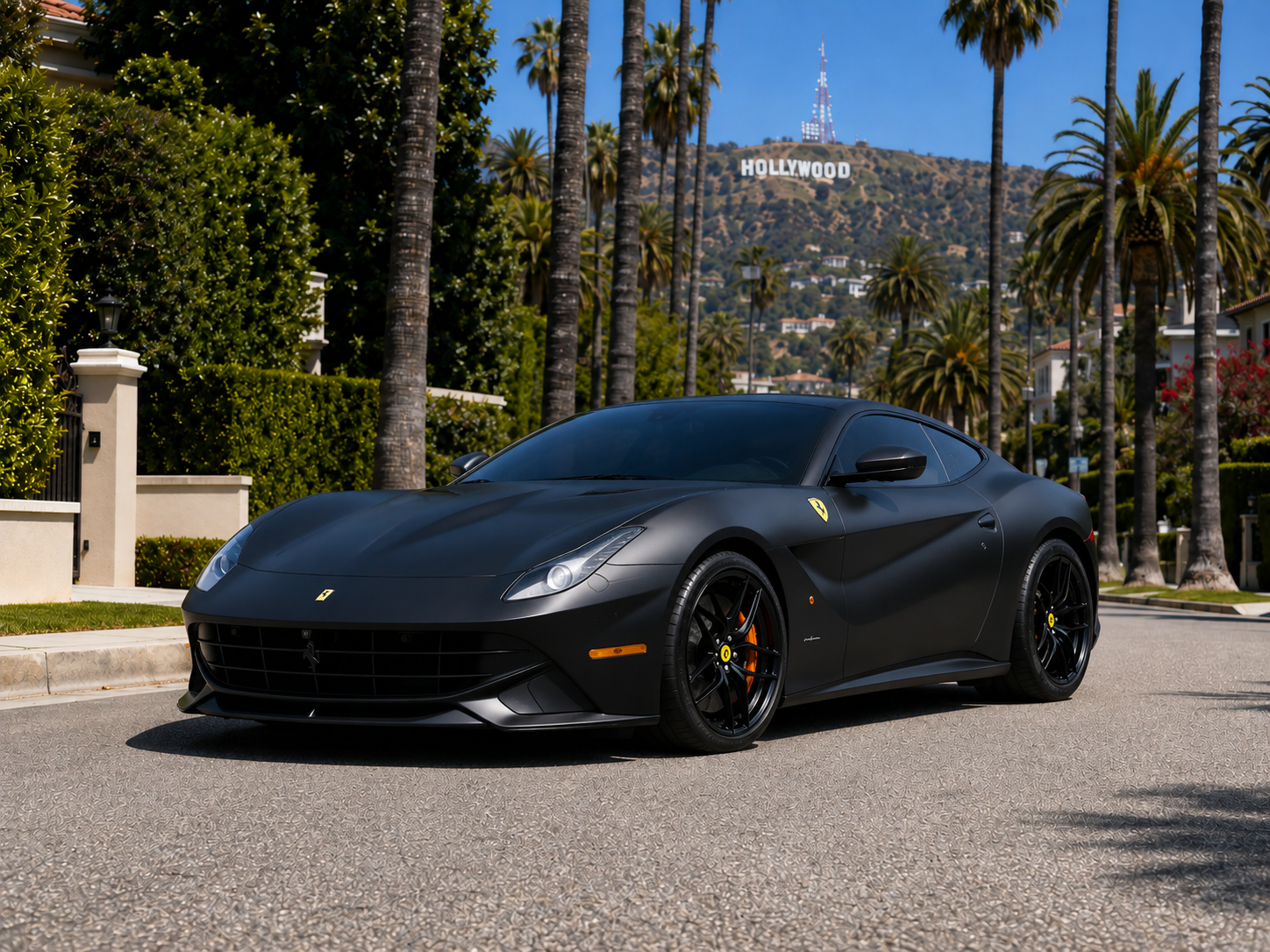 Ferrari F12 Berlinetta rental in Los Angeles