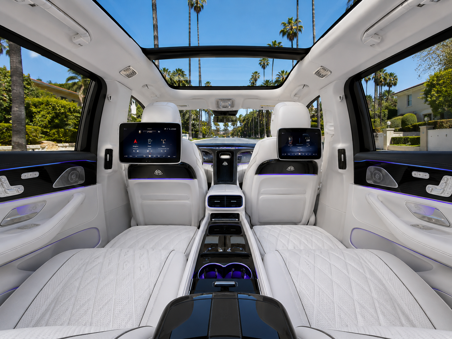 Mercedes-Maybach GLS 600 rental in Los Angeles, photo 2