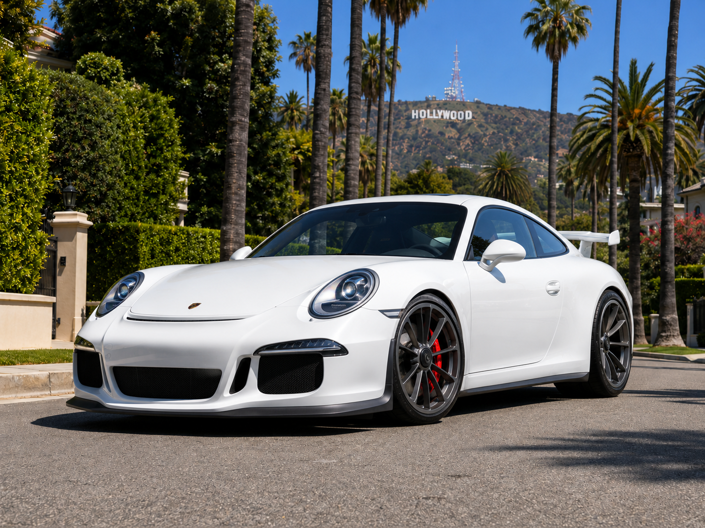 Porsche 911 GT3 rental in Los Angeles