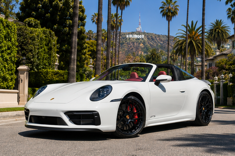 Porsche 911 Targa 4 GTS rental in Los Angeles